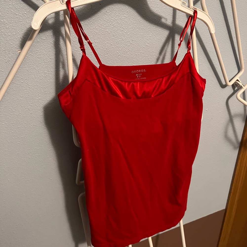 George satin lined cami with built in bra XS 0-2